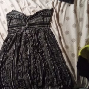 Patterned short dress